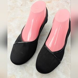 Bandolino Elegant Black Women's Wedge Shoes Size 9.5 M